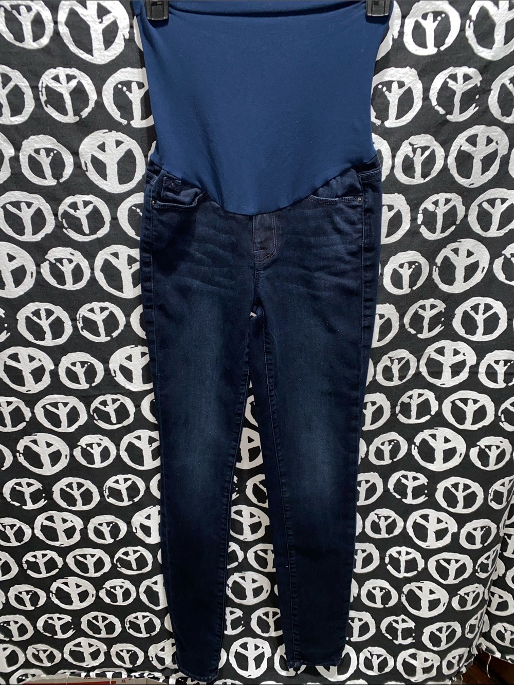 Frame Denim Dark Navy Maternity Jeans SZ 26